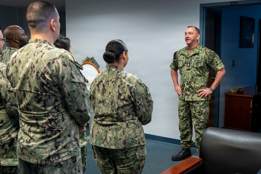 Master Chief Petty Officer of the Navy John Perryman, Visits Naval Support Activity Mid-South