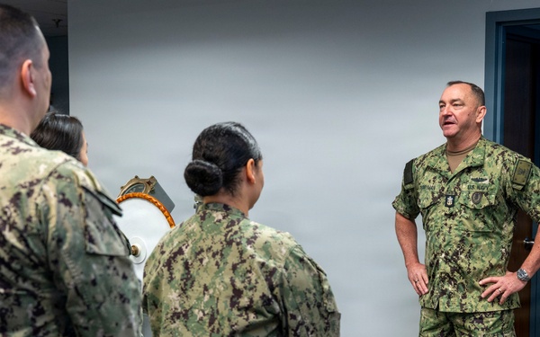 Master Chief Petty Officer of the Navy John Perryman, Visits Naval Support Activity Mid-South