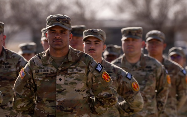 93d Military Police Battalion Patching Ceremony