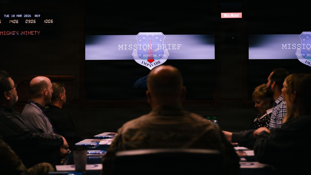 90 MW Hosts LCSD1 for Mission Brief