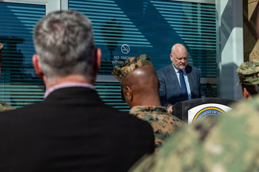 MCB Camp Pendleton 62 Area Dining facility Ribbon-cutting Ceremony