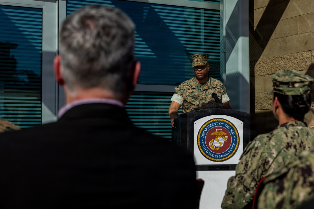 MCB Camp Pendleton 62 Area Dining facility Ribbon-cutting Ceremony