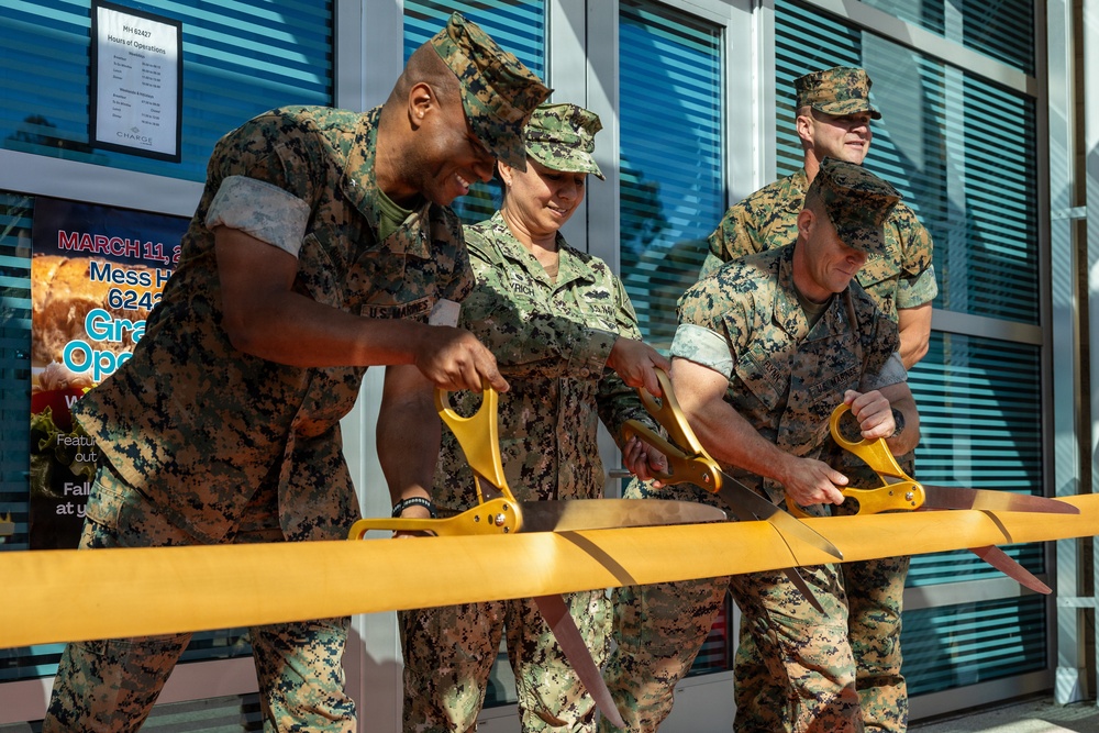 MCB Camp Pendleton 62 Area Dining facility Ribbon-cutting Ceremony