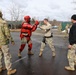 Soldiers assigned to the 1st Battalion, 178th Field Artillery Regiment conducted Oleoresin Capsicum (OC) spray certification training at Davison Army Airfield, Fort Belvoir, Feb. 22–27