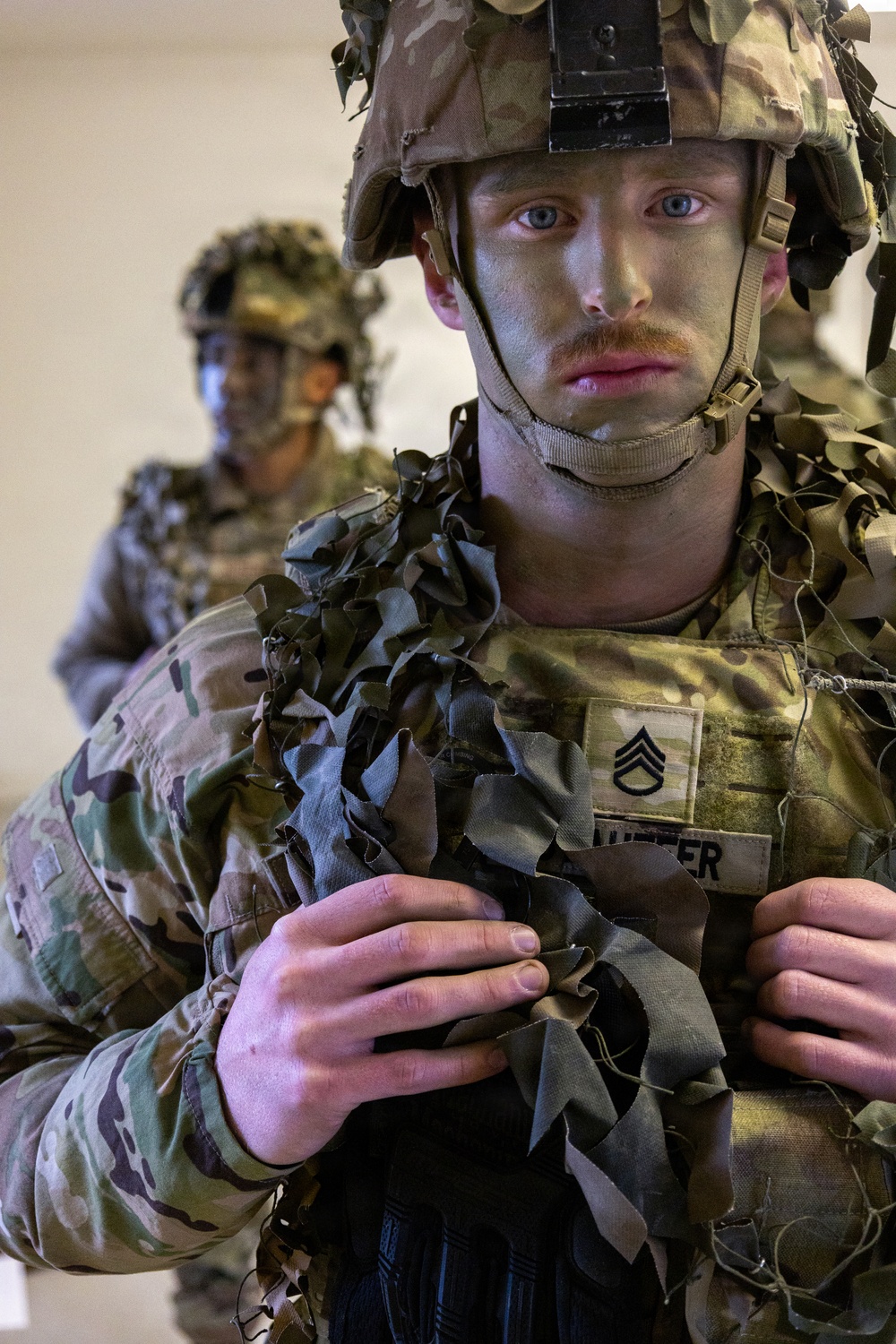 Utah National Guardsmen participate in Expert Badge testing lanes during 2026 Best Warrior Competition