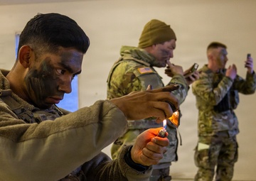 Utah National Guardsmen participate in Expert Badge testing lanes during 2026 Best Warrior Competition