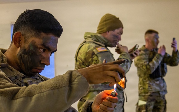 Utah National Guardsmen participate in Expert Badge testing lanes during 2026 Best Warrior Competition