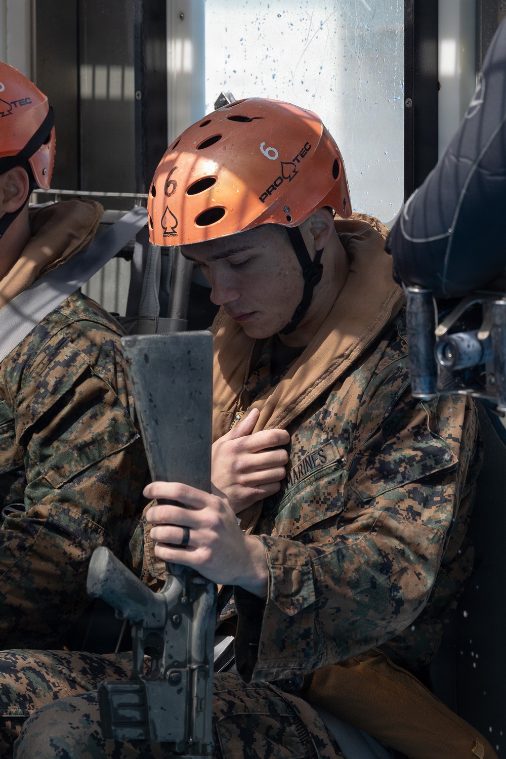III Marine Expeditionary Force Support Battalion hosts underwater egress training
