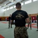 Marines participate in Marine Corps Martial Arts Program workshop