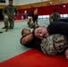 Marines participate in Marine Corps Martial Arts Program workshop