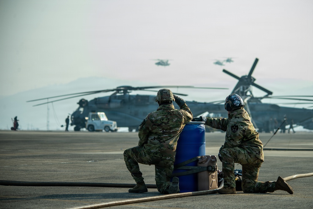 602nd Aviation Support Battalion establish FARPs for Talon Reach 2026