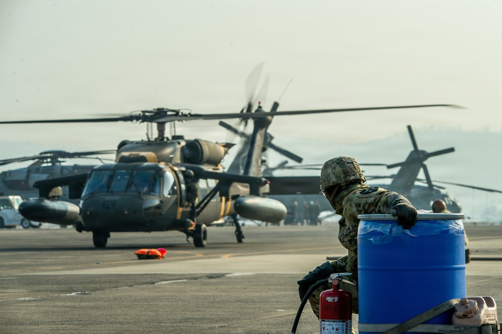 602nd Aviation Support Battalion establish FARPs for Talon Reach 2026