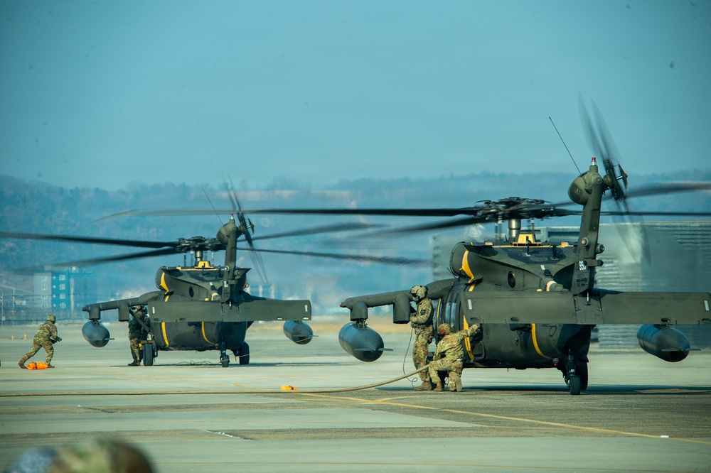 602nd Aviation Support Battalion establish FARPs for Talon Reach 2026