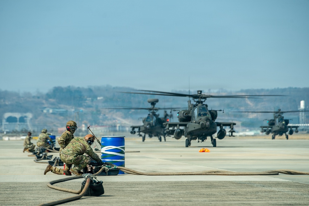 602nd Aviation Support Battalion establish FARPs for Talon Reach 2026