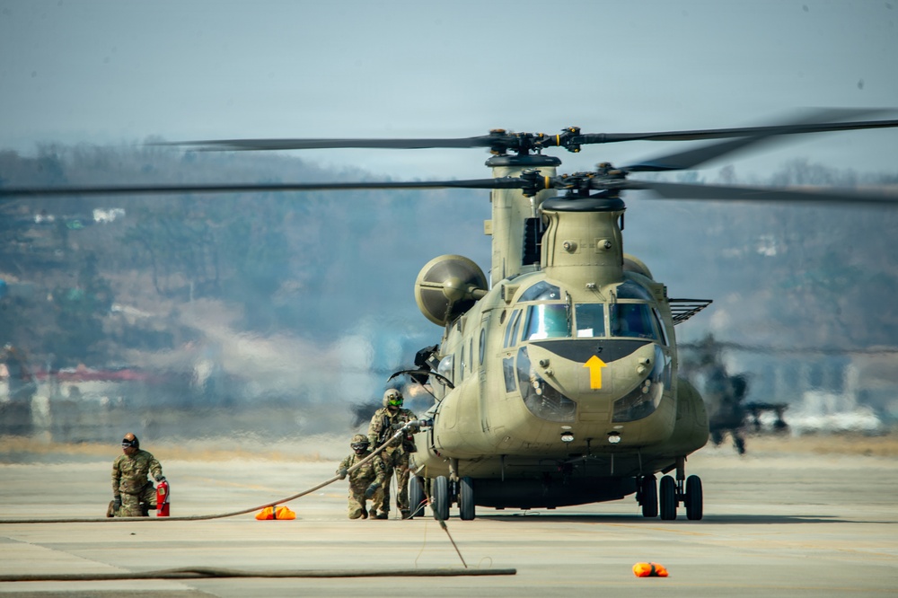 602nd Aviation Support Battalion establish FARPs for Talon Reach 2026