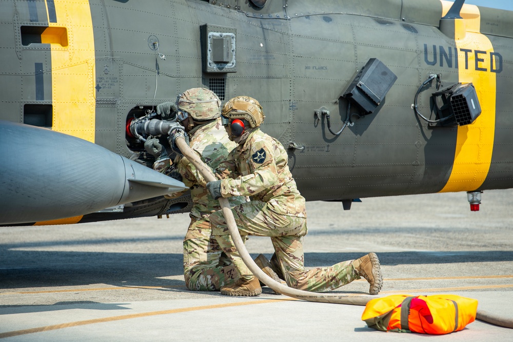 602nd Aviation Support Battalion establish FARPs for Talon Reach 2026