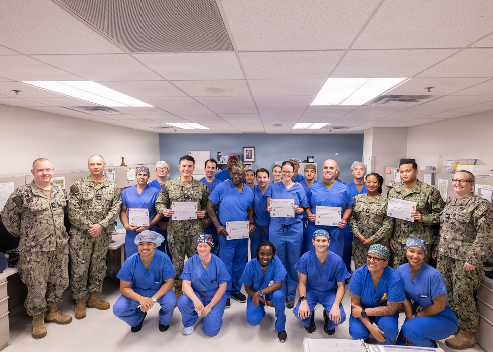 U.S. Naval Hospital Guam Recognizes Multidisciplinary Team for Ready Reliable Care