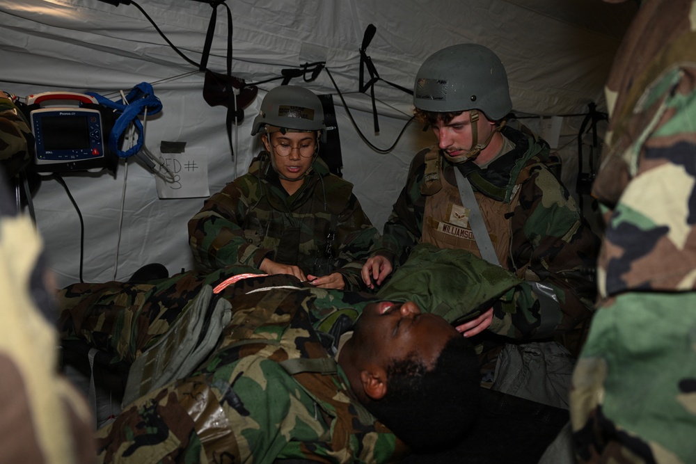 3rd Medical Battalion Supports Air Force Readiness in Contested Environments during Exercise Beverly Midnight 26