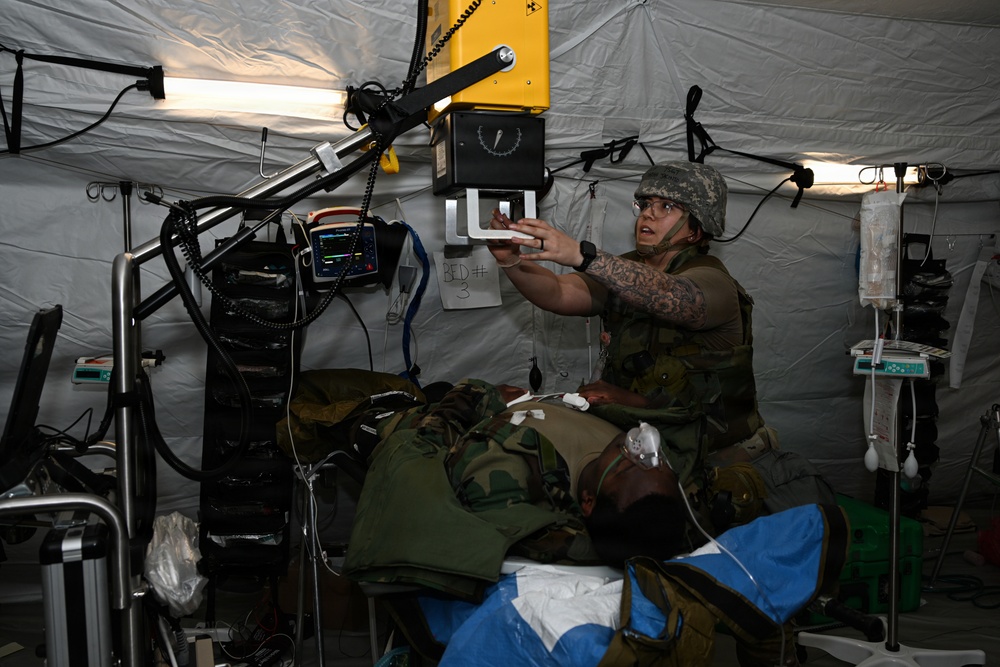 3rd Medical Battalion Supports Air Force Readiness in Contested Environments during Exercise Beverly Midnight 26