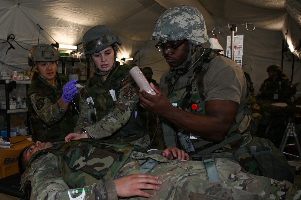 3rd Medical Battalion Supports Air Force Readiness in Contested Environments during Exercise Beverly Midnight 26