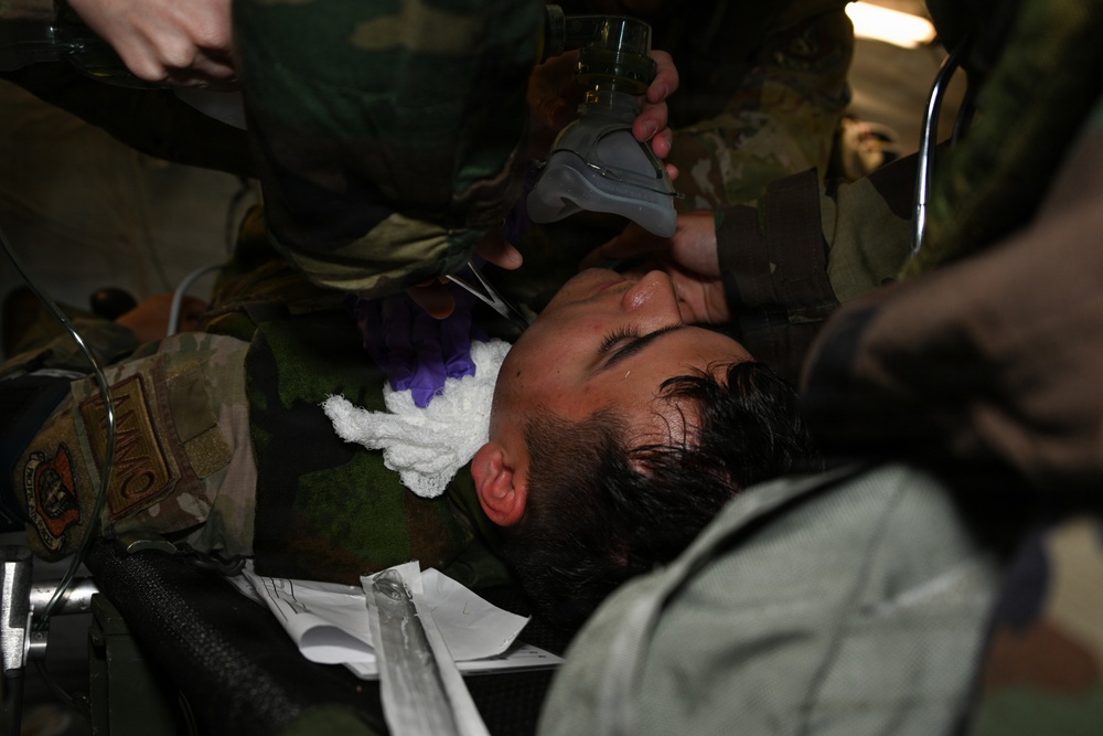 3rd Medical Battalion Supports Air Force Readiness in Contested Environments during Exercise Beverly Midnight 26