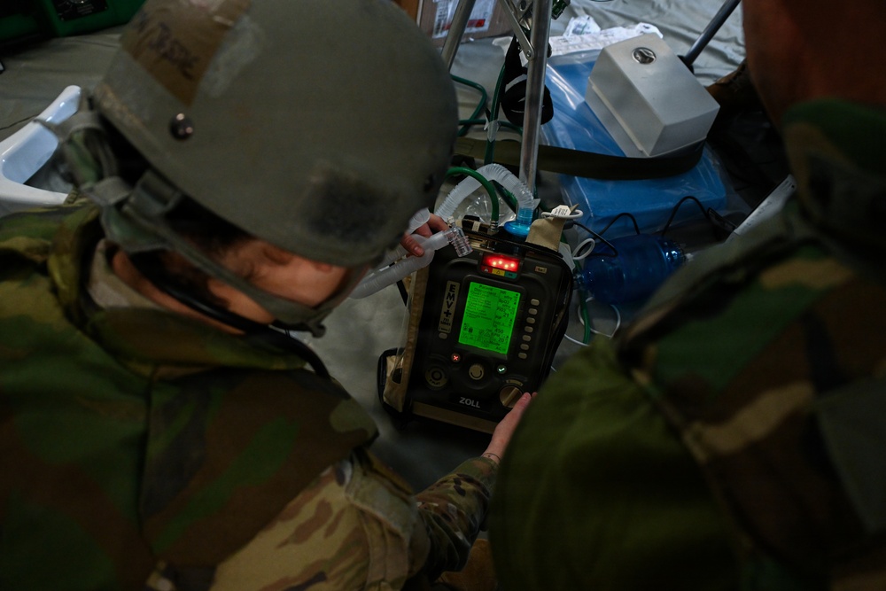 3rd Medical Battalion Supports Air Force Readiness in Contested Environments during Exercise Beverly Midnight 26