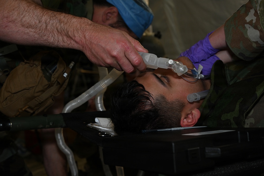 3rd Medical Battalion Supports Air Force Readiness in Contested Environments during Exercise Beverly Midnight 26