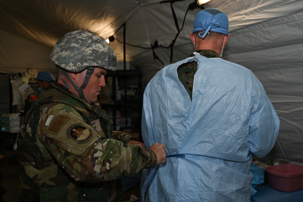 3rd Medical Battalion Supports Air Force Readiness in Contested Environments during Exercise Beverly Midnight 26