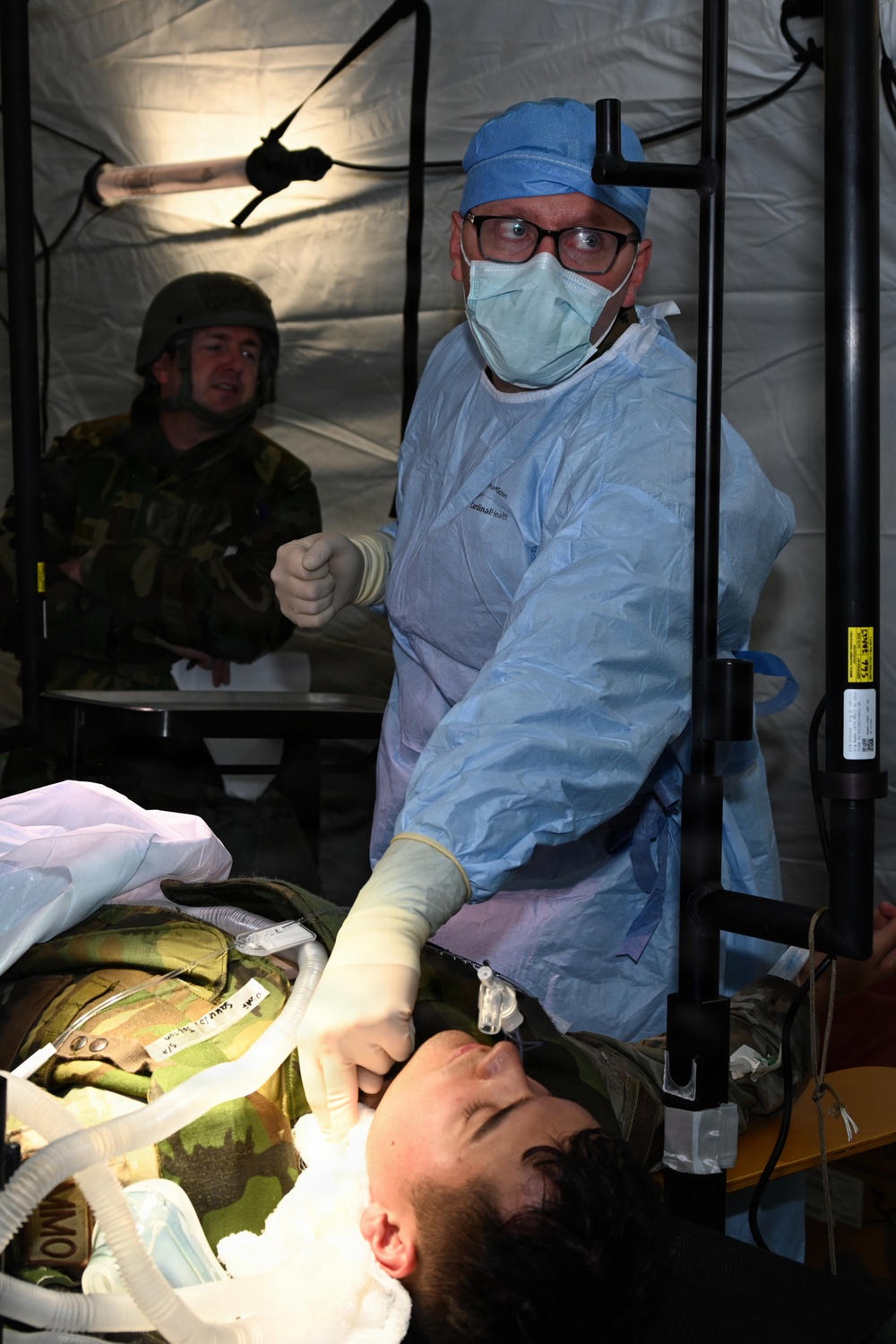 3rd Medical Battalion Supports Air Force Readiness in Contested Environments during Exercise Beverly Midnight 26