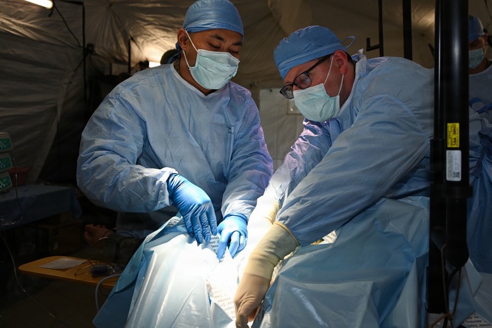 3rd Medical Battalion Supports Air Force Readiness in Contested Environments during Exercise Beverly Midnight 26