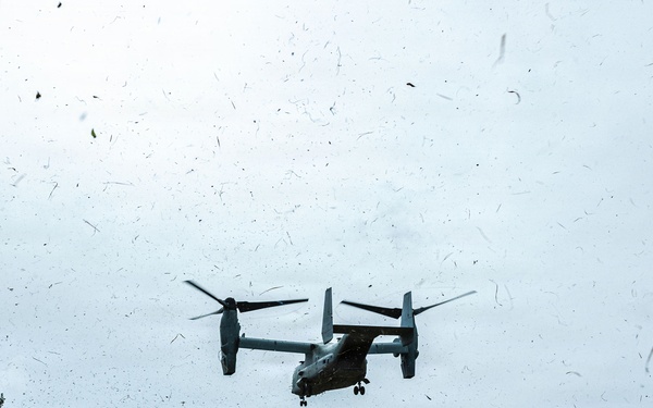 U.S. Marines and JGDSF Conduct Tactical Landings