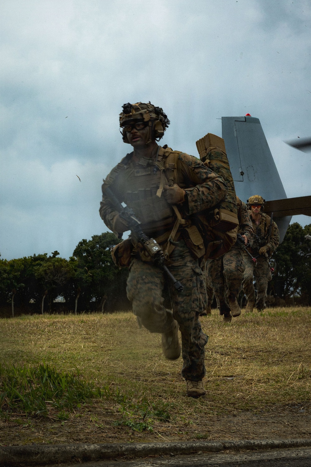 U.S. Marines and JGDSF Conduct Tactical Landings