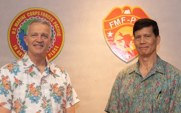 MARFORPAC executive director meets with DOW research and engineering leader