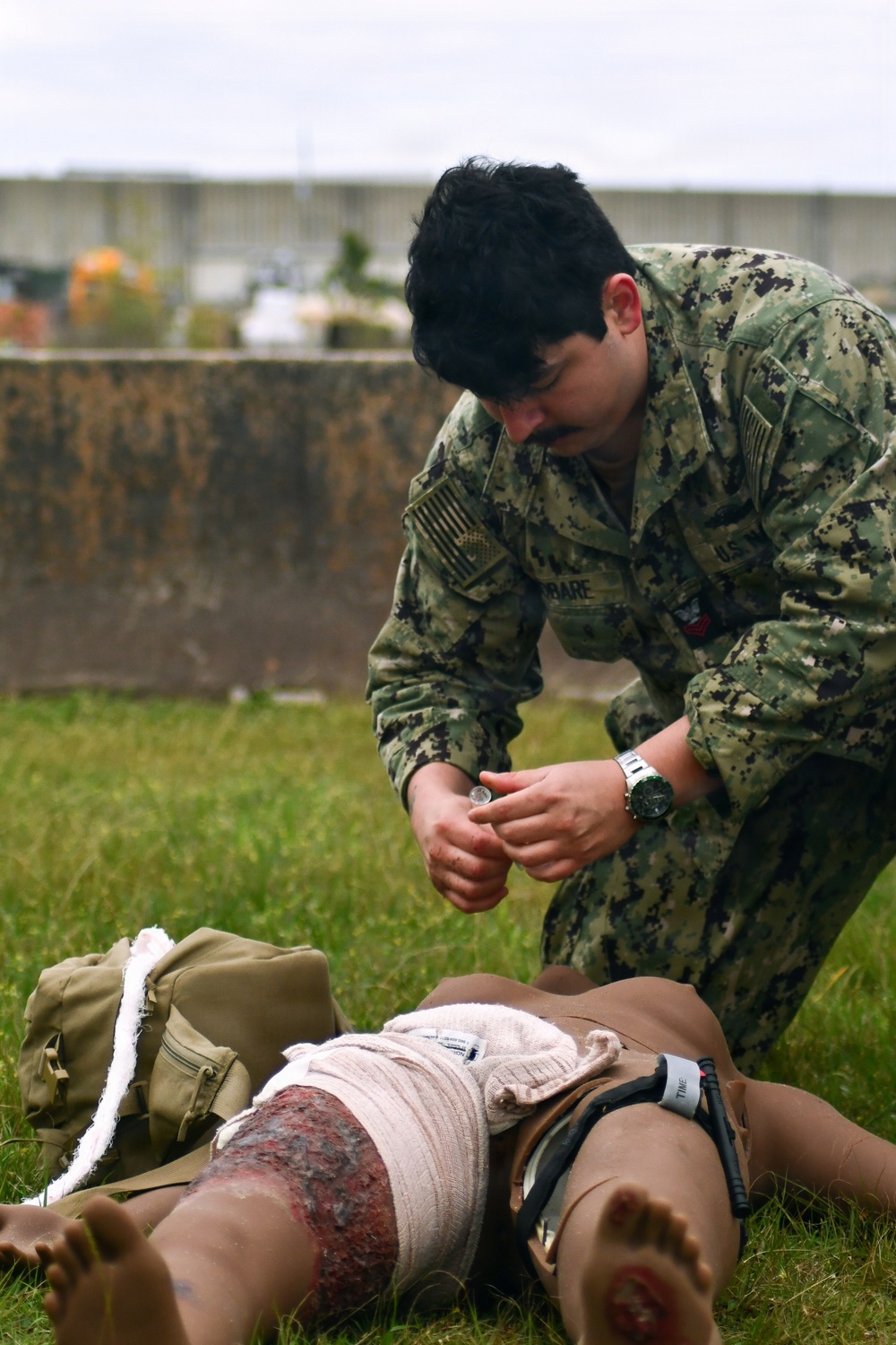 Seabees Complete TCCC Training