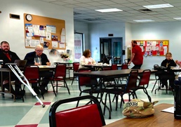 Fort McCoy leaders, personnel support March 2026 meeting at Sparta Chamber of Commerce