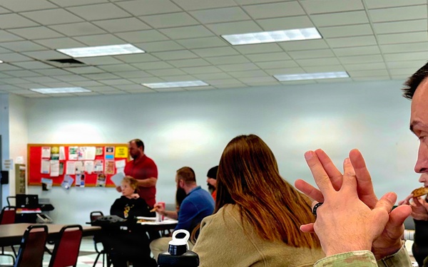 Fort McCoy leaders, personnel support March 2026 meeting at Sparta Chamber of Commerce