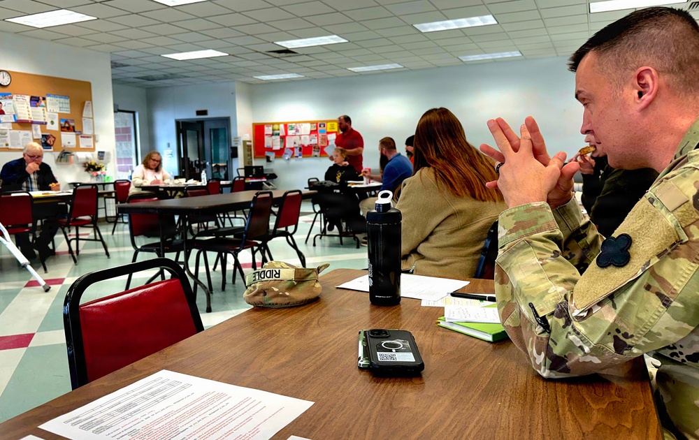 Fort McCoy leaders, personnel support March 2026 meeting at Sparta Chamber of Commerce