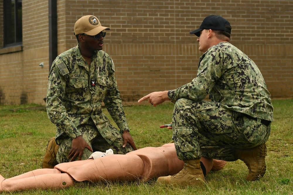 Seabees Complete TCCC Training