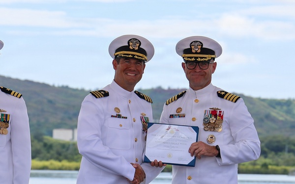 USS Jefferson City Holds Change of Command