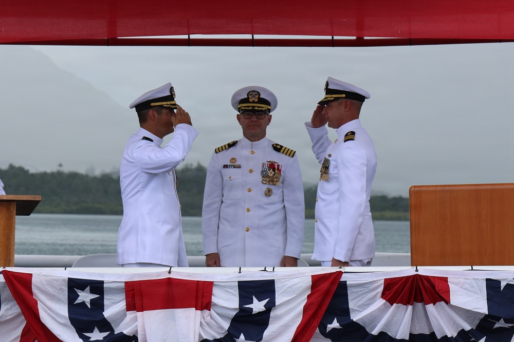 USS Jefferson City Holds Change of Command