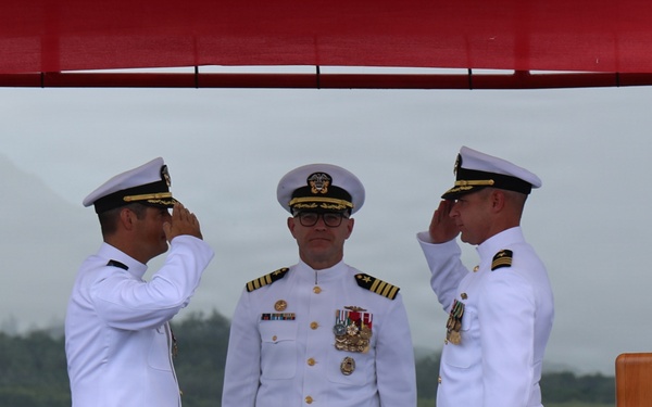 USS Jefferson City Holds Change of Command