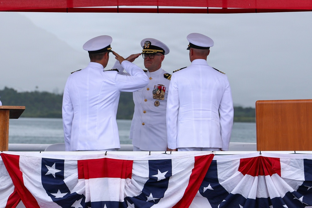 USS Jefferson City Holds Change of Command