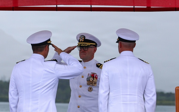 USS Jefferson City Holds Change of Command