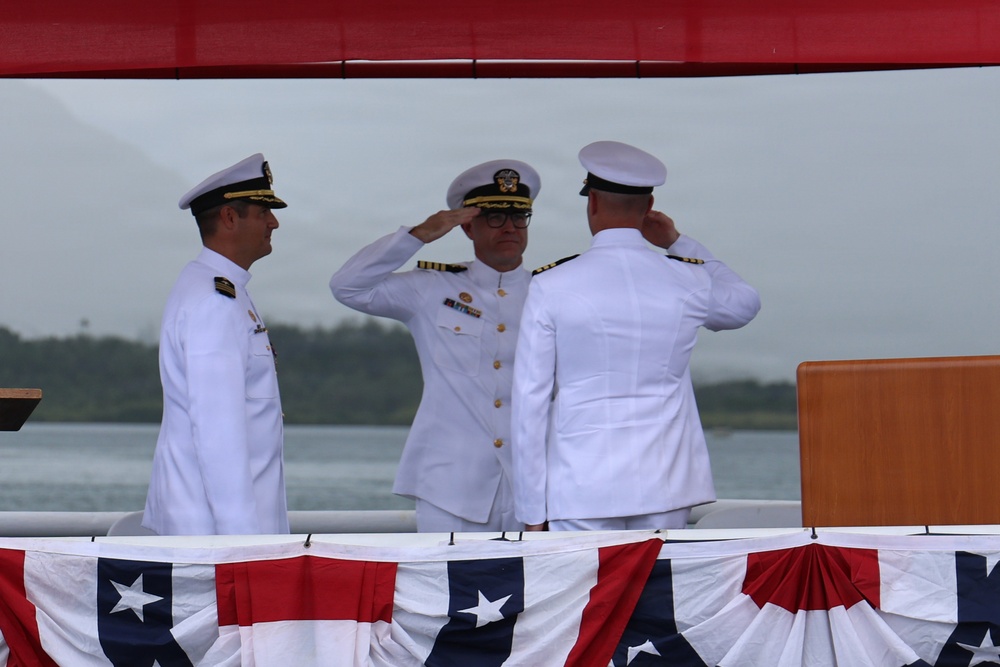 USS Jefferson City Holds Change of Command