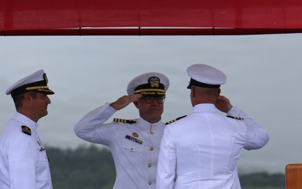 USS Jefferson City Holds Change of Command
