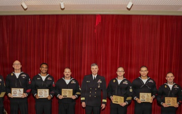 CNRJ Holds Regional Sailor of the Year Board
