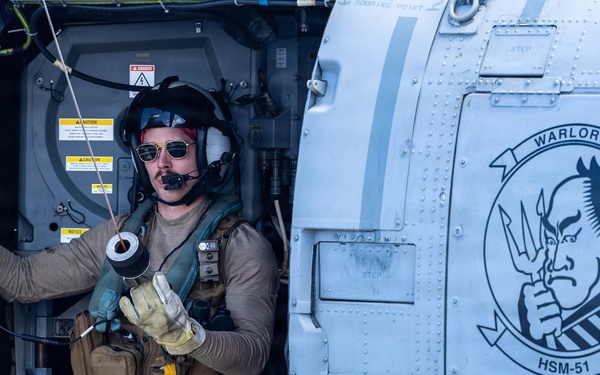 USS Rafael Peralta Flight Operations