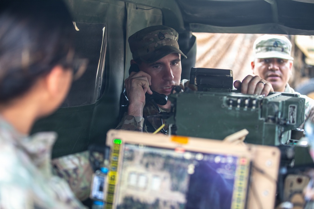 3-265 Air Defense Artillery Soldiers Conduct COMMEX at JRTC