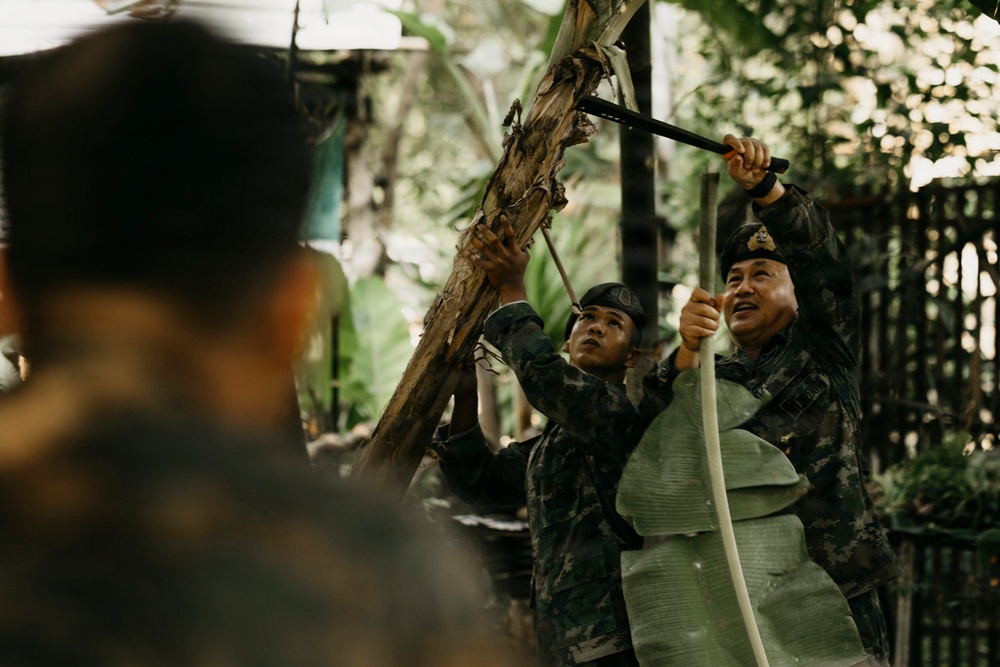 Task Force Ashland Marines Learn Jungle Survival Skills During Exercise Cobra Gold 26