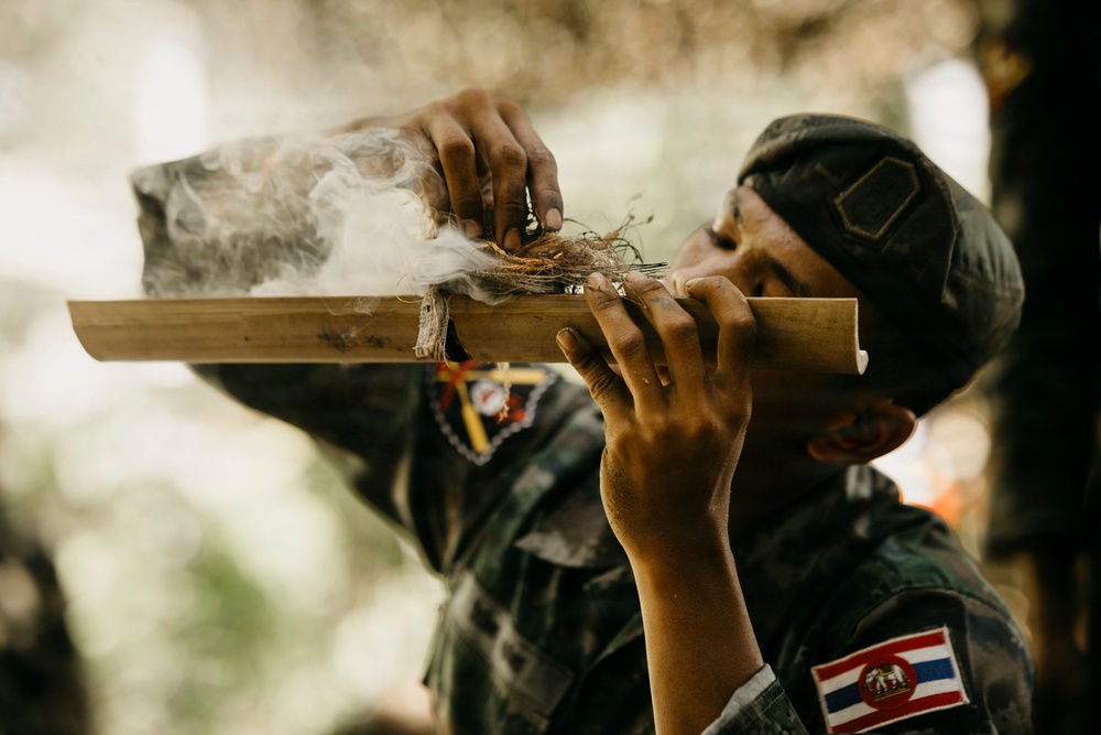 Task Force Ashland Marines Learn Jungle Survival Skills During Exercise Cobra Gold 26